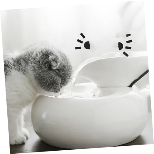 Fuente automática para beber gatos Balacoo blanco miniatura 7