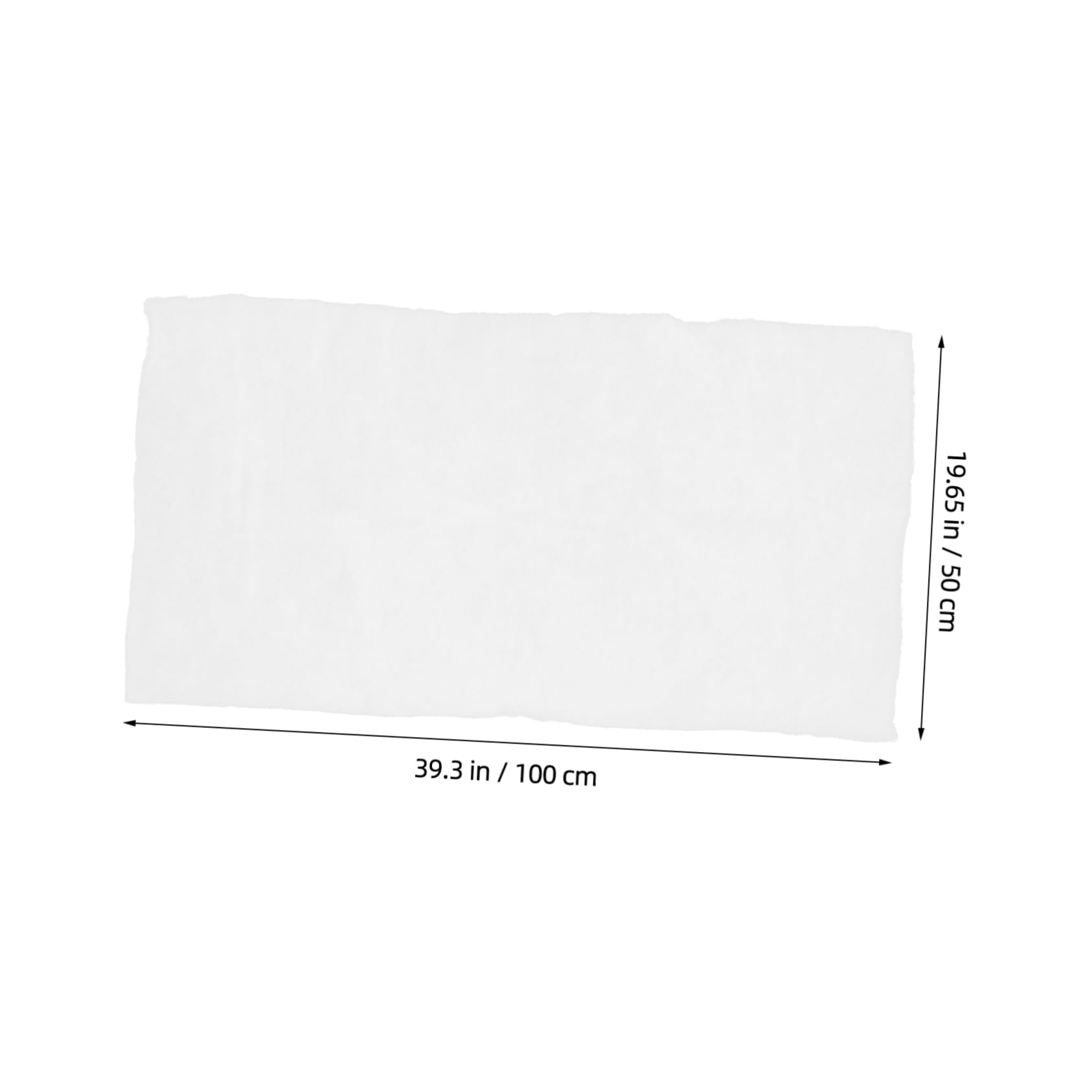 BESTonZON 2 Pcs Snowflake Cotton Rolls Artificial Fluffy Snow Sheets for Outdoor Decor White Snowman Blankets for Christmas