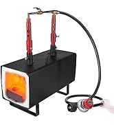 Yoursme Propane Gas Forge Portable, Double Burner Blacksmithing Forge Large Capacity Forge, Squar...