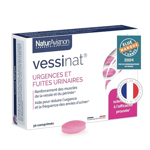 NaturAvignon Vessinat | complement alimentaire urgence & fuite urinaire femme | Double action muscles vessie & périnée | Graine de courge | confort urinaire...