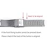 VNOX Personalized Medical ID Bracelet, Free Custom Medical Alert Bracelets for Men Women, Stainless Steel Gold Plated Mesh Band Adjustable Emergency Identification Wristband #5