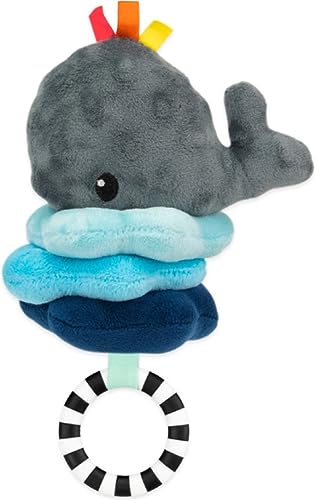Bébé Baleine à gigue Sassy pour apaiser les pleurs et occuper bébé