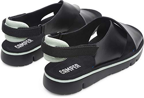 Image of Camper Women's Oruga Sandal K200157, Black 014-35 EU / 5 US