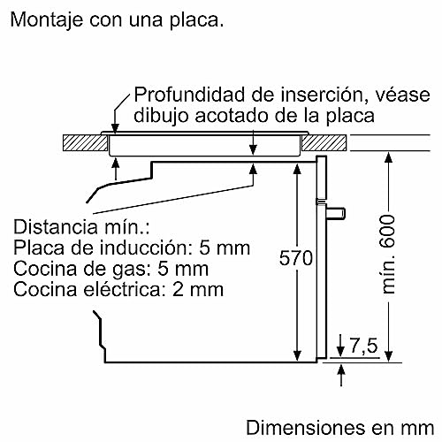BOSCH - Horno Multifunción Pirolítico, 60 cm, Display LCD con mandos ocultables, Home Connect, Recetas pre-programadas, ClipRails, Serie 6, HBG5780B6 - imagen 9