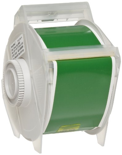 Brady 113124 GlobalMark 100' Length x 2.25" Width, B-595 Vinyl, Green Indoor/Outdoor Tape