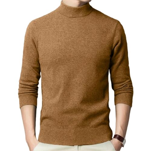 Pull couche de base pour homme en tricot chaud d'automne hiver