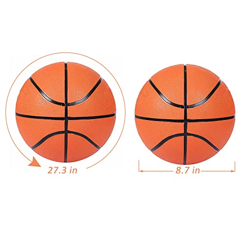 Spdtech Rubber Basketball Size 5 Youth Practice Training Outdoor And Indoor Ball For School Students Boys Girls Sports Game Play Not Official Competition Just For Fun #TOP2