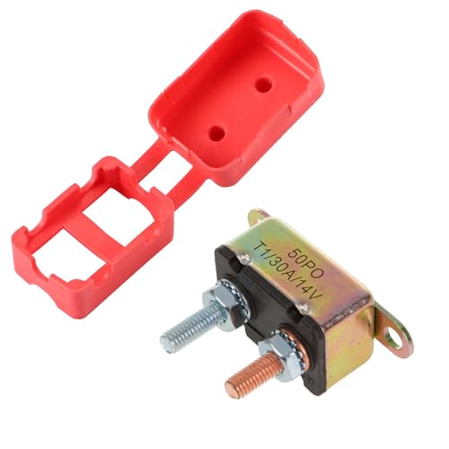 GLOSO E513 Disjoncteur Auto-Reset 30A Protection Batterie Auto Bateau