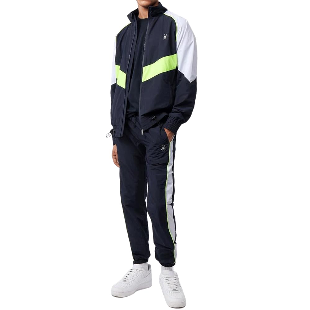 ★24時間以内翌日発送様★サイコバニー 2.2万 ブラック トラックジャケット Psycho Bunny｜サイドライン トラックジャケット | Rakuten