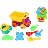Material/Cubierta de pvc CABLEPELADO Juguetes de Playa para niño (8 Piezas) Multicolor