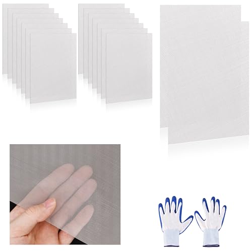 16 Pcs 13x9 Inch 120 Mesh 304 Stainless Steel Wire Mesh Sheet, Sheet Screen for DIY Crafts