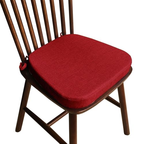 Cojín para taburetes altos de cocina acolchado y lavable con lazos de amarre 2