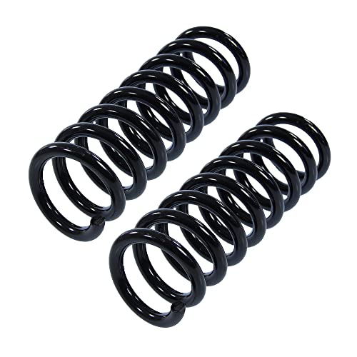 ATEC GERMANY 2x Muelle suspensión trasera izquierda derecha compatible con MERCEDES-BENZ CLC-Class (CL203), C-Class Coupe (CL203), C-Class (W203), C-Class T-Model (S203)