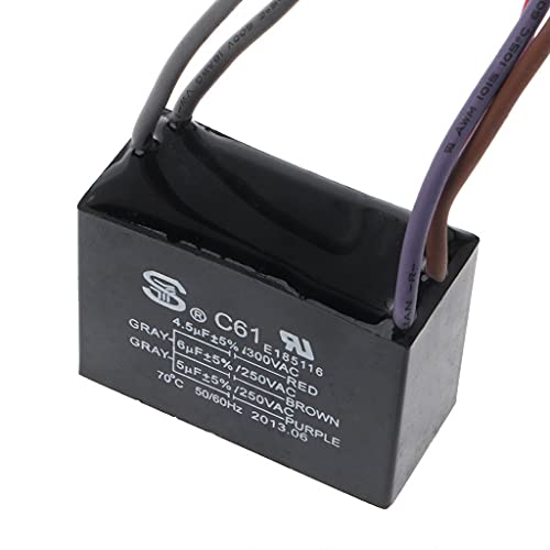 Condensateur de ventilateur de plafond CBB61 pour retrouver un salon frais - 3