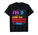 5 Year Old Boy Birthday Science Lovers Scientist
