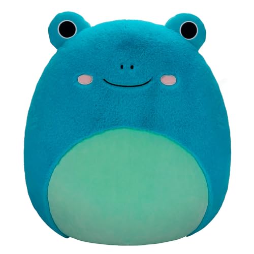 Squishmallows Fuzz A Mallows Ludwig grenouille 50 cm pour de tendres moments