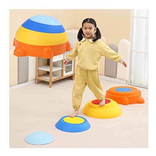 Escalones Apilables para Niños, Juguetes De Carrera De Obstáculos para Niños Que Animan A Los Niños A Equilibrar Y Coordinar Las Habilidades Motoras Gruesas