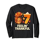 67 Meme Thanksgiving Turkey Day Funny Holiday Six Seven Gift Long Sleeve T-Shirt