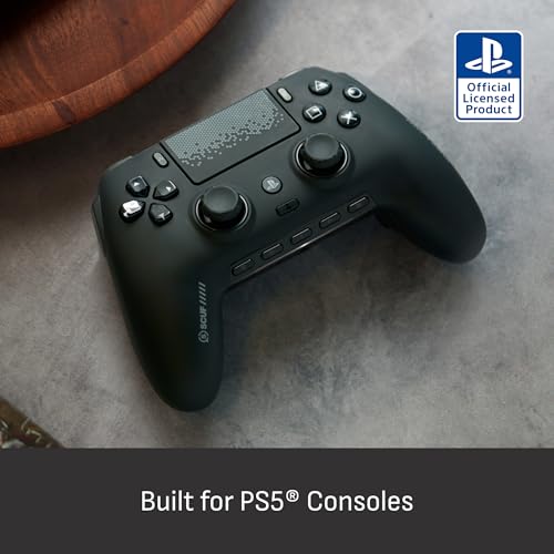 Image of SCUF OMEGA PS5 Wireless Performance Controller - Officially Licensed, 11 Custom Inputs, Instant Triggers, Low Latency, TMR Durable Thumbsticks - Windows PC Compatible - Black