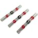 Heat Shrink Solder Sleeve Crimpless Butt Connectors - 22-20 AWG (Red) - 25 Pack
