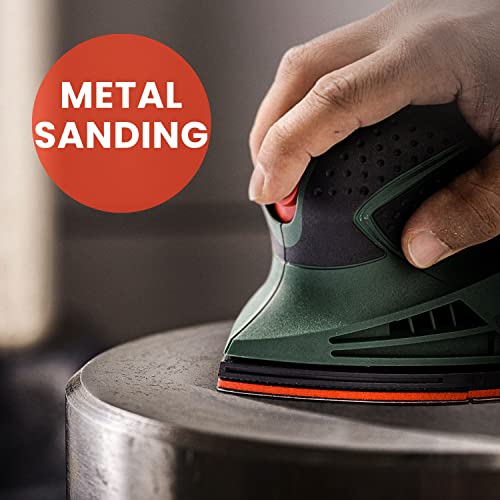 Youngtec Mouse Detail Sander Sandpaper Sanding Paper Assorted 40/80/120/180/240 Grits (50Pcs Mouse Sandpaper) #TOP6