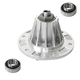 ALL-CARB 4171231 Mower Spindle with Bearings Replacement for Bobcat 4115850 4165023