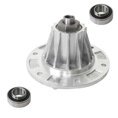 ALL-CARB 4171231 Mower Spindle with Bearings Replacement for Bobcat 4115850 4165023