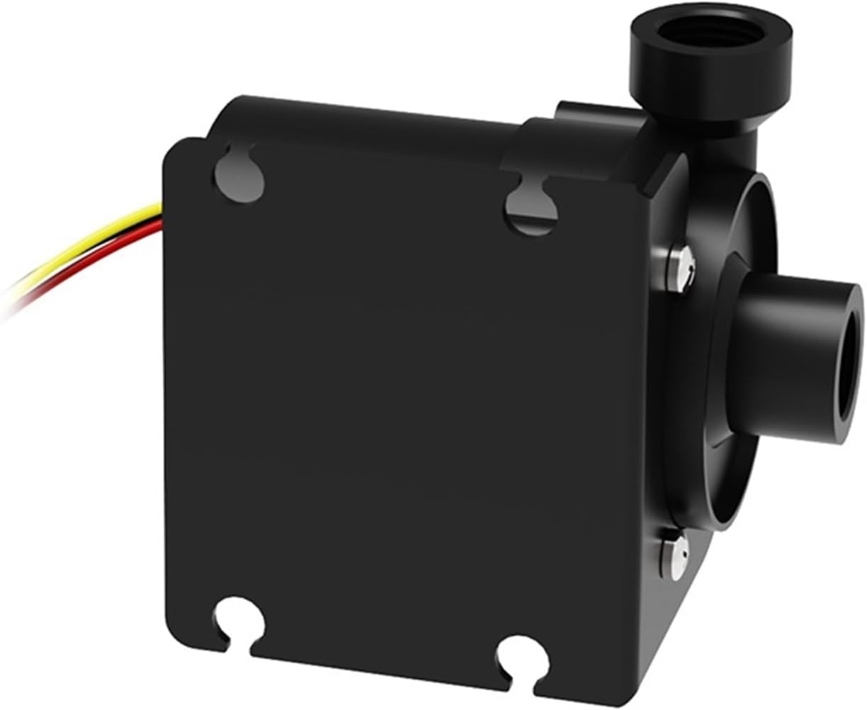 Computer Water Cooling Brushless DC Water Pump With Speed Line Damping Ceramic Shaft Core G1/4 Thread. PU-SC600(PU-SC600(12V),Without bracket)