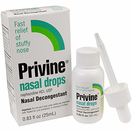 Privine Nasal Drops-0.83 oz (Pack of 2)