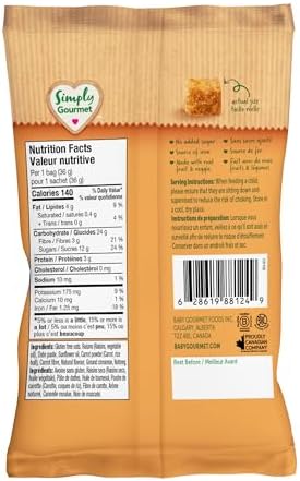 Simply Gourmet Mini Oat Bites, Carrot Cake, 13 x 36g | Toddler Snack | No Added Sugar | Source of Iron | Gluten-Free | Made in Canada - 1
