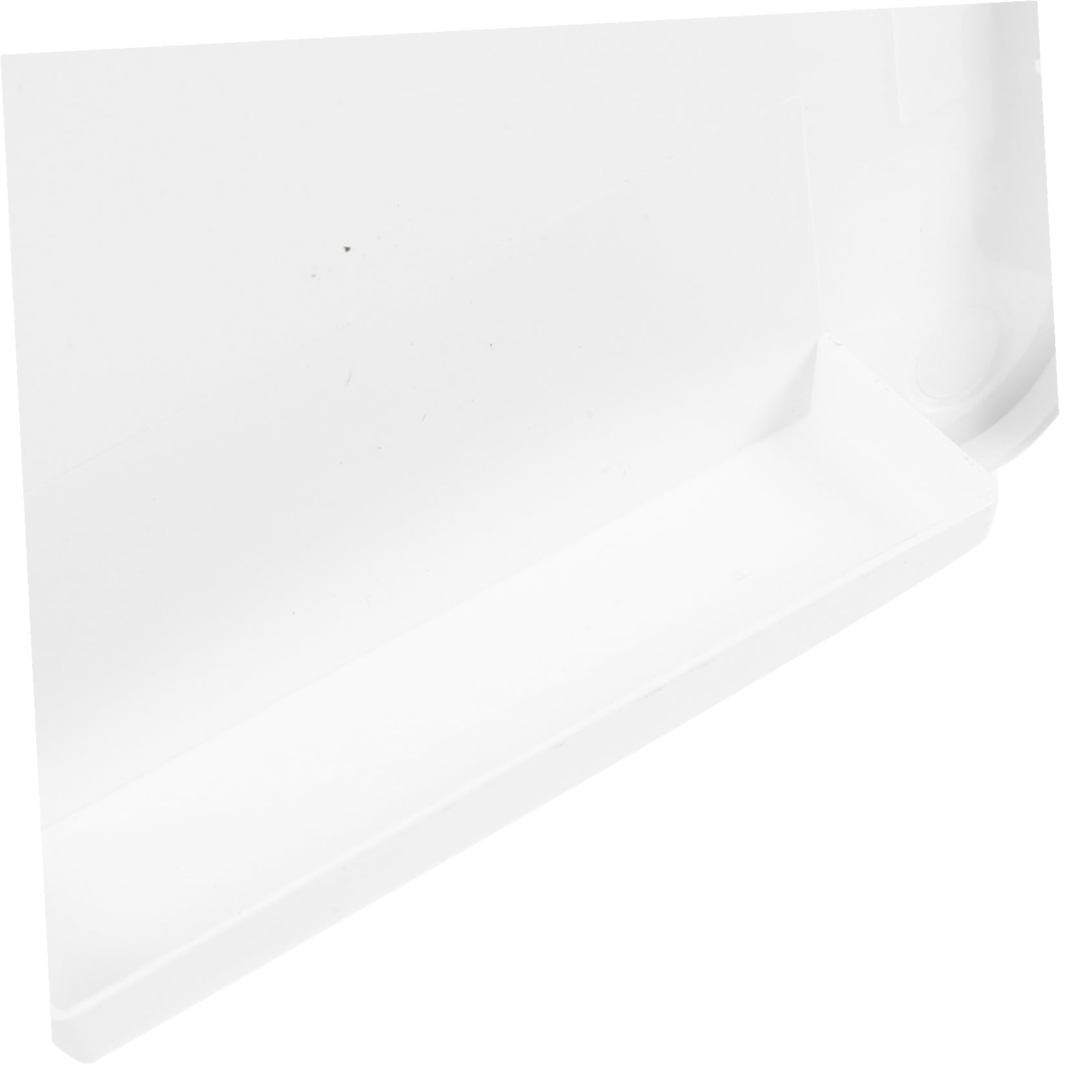NUOBESTY Porte-clés Mural Magnétique en Plastique Blanc, sans Perçage