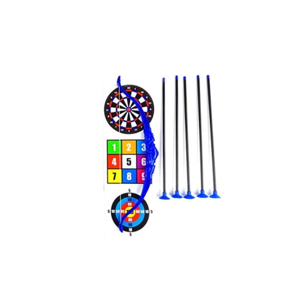 Daiso Bow and Arrow Set - Blue