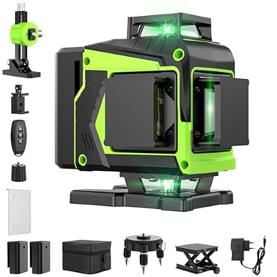 Pdgrid Nivel Láser Verde 16 Líneas 4D