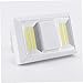 UPKOCH 4pcs Magnetic Wardrobe Lamp Battery Emergency Light White Light for Home Use Simple Design for Wardrobe Hallway Lighting Tool