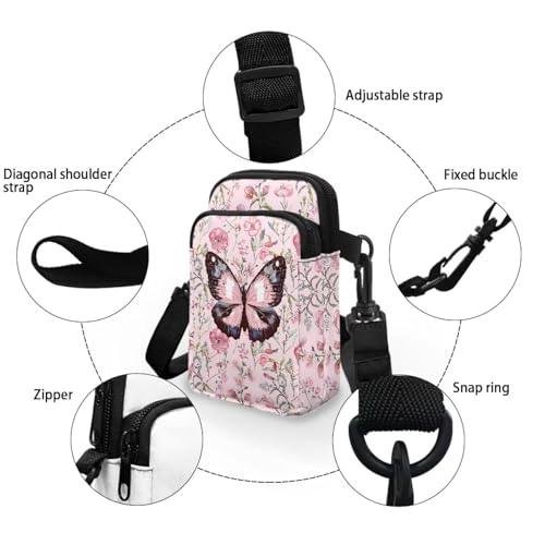 Image of Lightweight Small Crossbody Bags Cell Phone Purses Travel Pouch Shoulder Bag for Women
