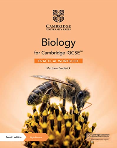 Cambridge IGCSE(tm) Biology Practical Workbook with Digital Access (2 Years) (Cambridge International IGCSE)
