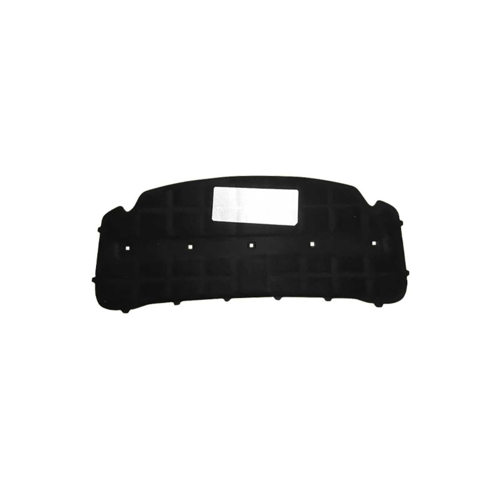 Himwqfuh 2003-2007 1Pcs Car Hood Insulation Pad For Vw For Touran 2003-2021 Engine Hood Sound Insulation Cotton Soundproof Cover Thermal Heat Pad Mat Car Accessories