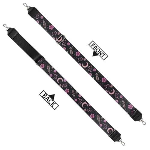 Image of Adjustable Purse Strap Replacement, Wide Shoulder Canvas Bag Strap, Crossbody Handbag Strap