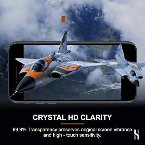 Image of Tempered Glass for iPhone SE 2022 | SE 2020 | 7 | 8 (4.7 Inch) Military Grade 9H Screen Guard, Anti-Scratch, Shatterproof, Edge-to-Edge Full Coverage - Black Border