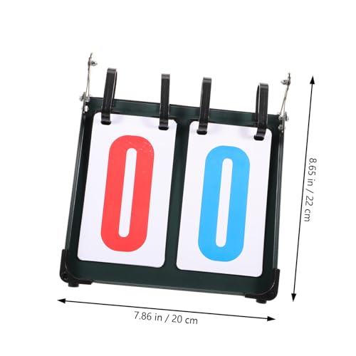 Marcador portátil Yardwe para deportes: tablero de puntuación para baloncesto, tenis, bádminton y más, construcción de acero y PVC para uso duradero miniatura 2