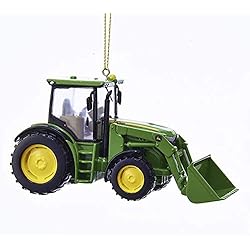 Cargador Frontal John Deere 624K Kurt Adler John Deere Cargador Tractor Ornamento