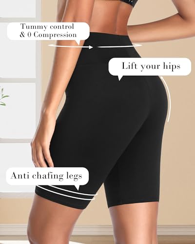 Image of UMMISS Cotton Boy Shorts Underwear for Women High Waisted Biker Shorts Tummy Control Boxer Briefs Pack