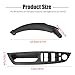 SYOWADA 4PCS Door Pull Handle Left and Right Interior Replacement for BMW X5 E70 2008-2013 E70 LCI 2009-2013 X6 E71 2008-2014, Replaces 51416975777 51416969401 51416969402 (Black)
