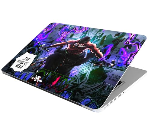 BAEYE Full Laptop Skin Stickers HD Quality Sticker for Laptops Upto 15.6" (Dustproof|Waterproof|Scratchproof|Reusable) - BE KO Hell FL