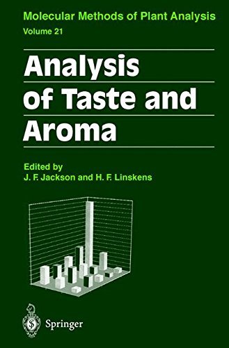 Analysis of Taste and Aroma (Molecular Methods of Plant Analysis Book 21)