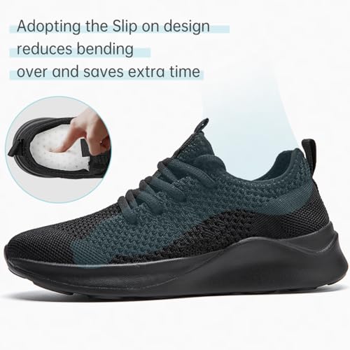 Running Shoes for Men Casual Walking Tennis Work Sneakers Lightweight Breathable Fashion Comfortable Workout Gym Athletic Trainer3