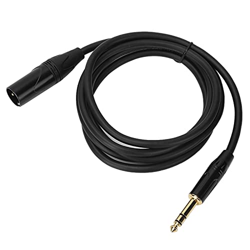 Cabo XLR para 6,35 mm, cabo XLR macho para 1/4