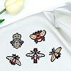 Amazon.com: 24 Pcs Cute Iron On Insect Patches Applique - Sew Iron on ...
