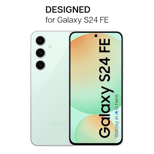 Image of KAPAVER GT Series Clear Tempered Glass Screen Guard Protector for Galaxy S24 FE (Glass with EasyDO Applicator)- 2 Pack