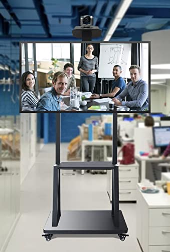 Soporte móvil para TV de piso hasta 75 pulgadas miniatura 6